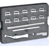 Dental Orthodontic Interproximal Enamel Removal Set For Hand And Engine Use