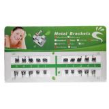 50Packs Dental Orthodontic Metal Brackets MIM Monoblock Mini 022"slot roth 345hooks