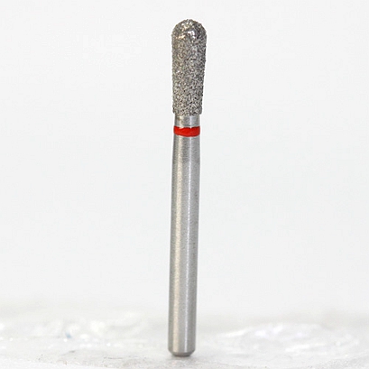 100pcs 1.6mm Diamond Bur Bits Drill FG EX-21F