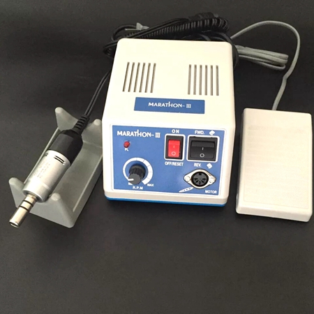 Dental Lab Marathon Electric Micro motor N3+Contra angle+Straight Handpiece+E Type Motor