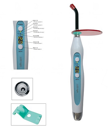 Charging And Plugging 2in1 Dental Curing Light
