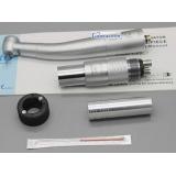 Dental Torque Head Push Button Fiber Optic Handpiece 6 Holes With Qucik Coupling For NSK