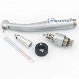 Dental Standard Head Push Button Fiber Optic Handpiece With 6 Holes Quick Coupling For W&H