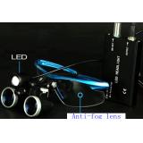 Dental Glasses 3.5x 420mm Surgical Medical Binocular Loupes With 3W HeadLight 