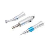Dental Slow Low Speed Handpiece Air Motor Straight Push Button Contra Angle