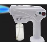 2PCS 300ML Blue Light Nano Steam Atomizing Fogging Disinfection Sprayer Gun 1200W