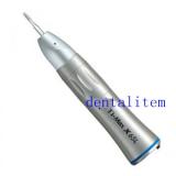 Dental Fiber Optic 1:1 Internal Water Straight Angle Cone Handpiece Blue Ring Timax X65L