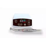 Dental Electric Motor System With 1:5 Fiber Optic Contra Angle Handpiece