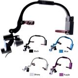 Dental Medical Loupe Binocular 3.5X Surgical Magnifier with 5W LED Light Lamp