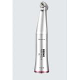 Dental 1:5 Increasing Electric Fiber Optic LED Inner Water Contra Angle Handpiece Red Ring
