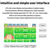 Dental 7-inch HD Color Touch Screen Implant Machine System Unit with 20:1 LED Implant Contra Angle 