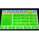 Dental 7-inch HD Color Touch Screen Implant Machine System Unit with 20:1 LED Implant Contra Angle 