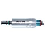 Dental Fiber Optical Inner Water Slow Speed Handpiece Unit 4holes