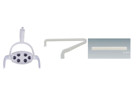 Dental 6LEDs Operating Lamp + Lamp Arm+ Lamp Column