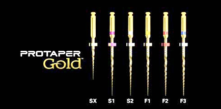 Dentsply Type Protaper Gold Files 120Units