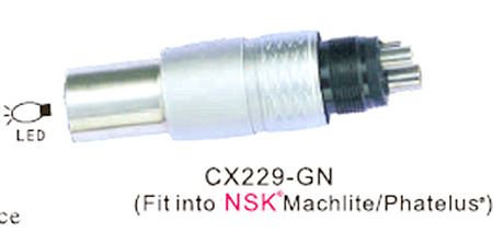 COXO LED Quick Coupling Swivel For Fiber Optic Handpiece Fit Into NSK