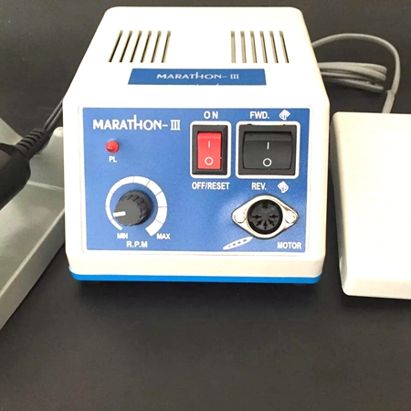 Dental Lab Marathon Electric Micro motor N3+Contra angle+Straight Handpiece+E Type Motor