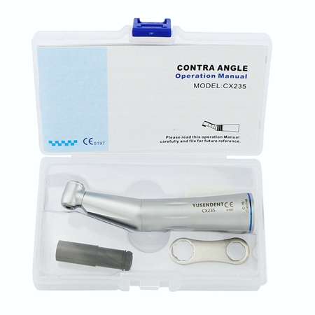 Dental 1:1 E-type Inner Water Contra Angle Low Speed Handpiece