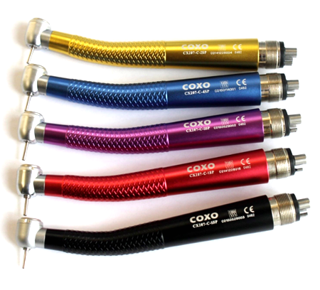 Dental Luxury Colorful High Speed Standard Head Handpiece