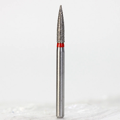 100pcs 1.6mm Diamond Bur Bits Drill FG FO-22F 