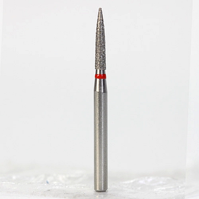 100pcs 1.6mm Diamond Bur Bits Drill FG FO-21F