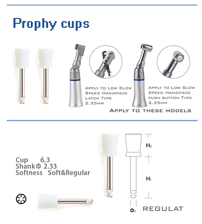 Dental Disposable Prophy Cups 300PCS - Fdidentist Dental Supplier UK