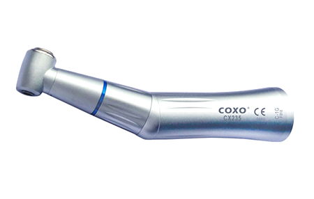 COXO Dental Inner Channel Push Button Contra Angle Handpiece 1:1 Direct Drive Compatible For KAVO