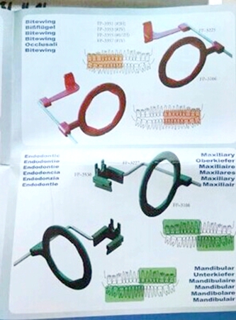 Dental XCP-DS Type Film Processor Positioning Positioner Holders