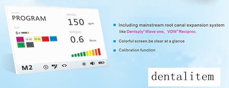 Dental Endo Motor Endodontic Treatment With LED Light And Apex Locator