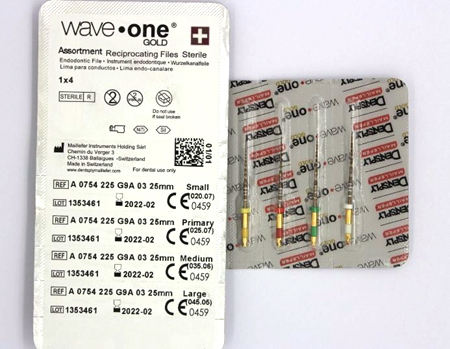 Dentsply Dental Wave One Gold NiTi Reciprocating File