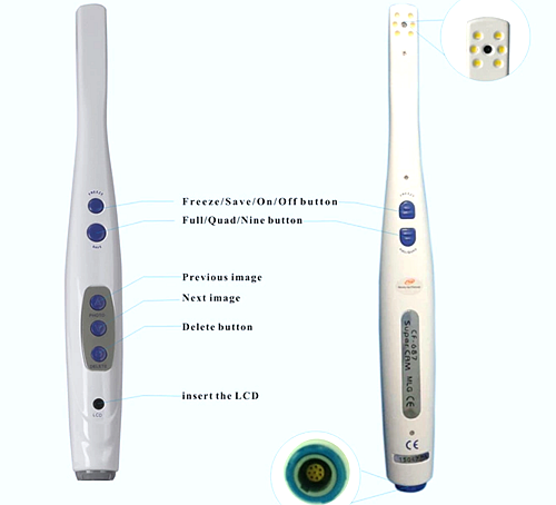 19 inch LCD Monitor With Intra Oral Camera 