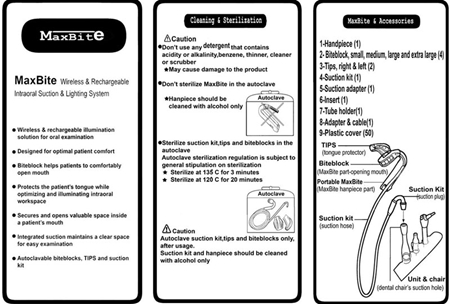 COXO Intraoral Light And Suction System DB-138