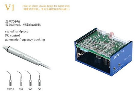 WOODPECKER Ultrasonic Piezo Built-in Scaler For Dental Unit DTE V1